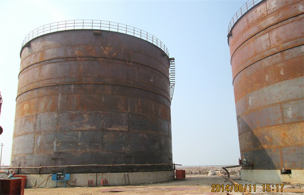 大型油罐制作